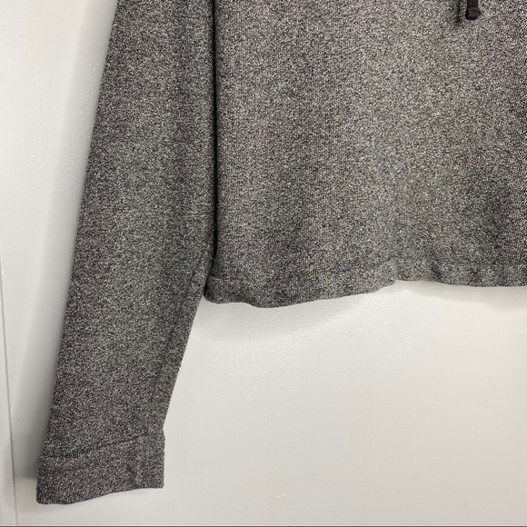 MADEWELL Marled Gray Tone Hoodie Sweatshirt - Picture 3 of 6